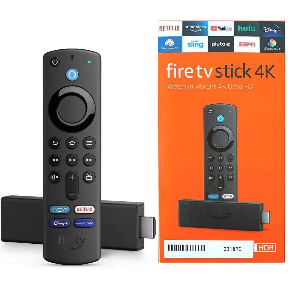 Fire TV Stick 4k Ultra HD Quad Core Ponto