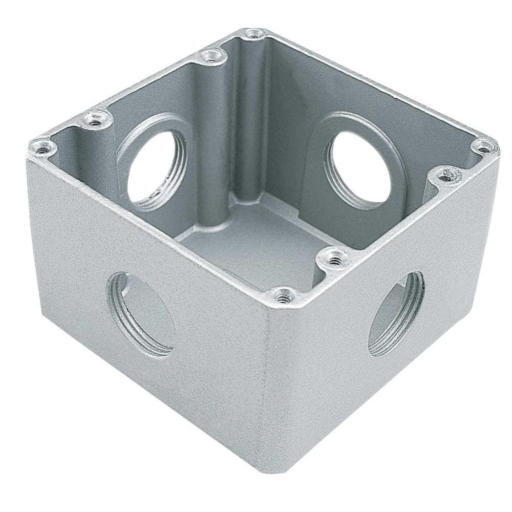 Caixa de piso 4X4 alta 1" Tramontina