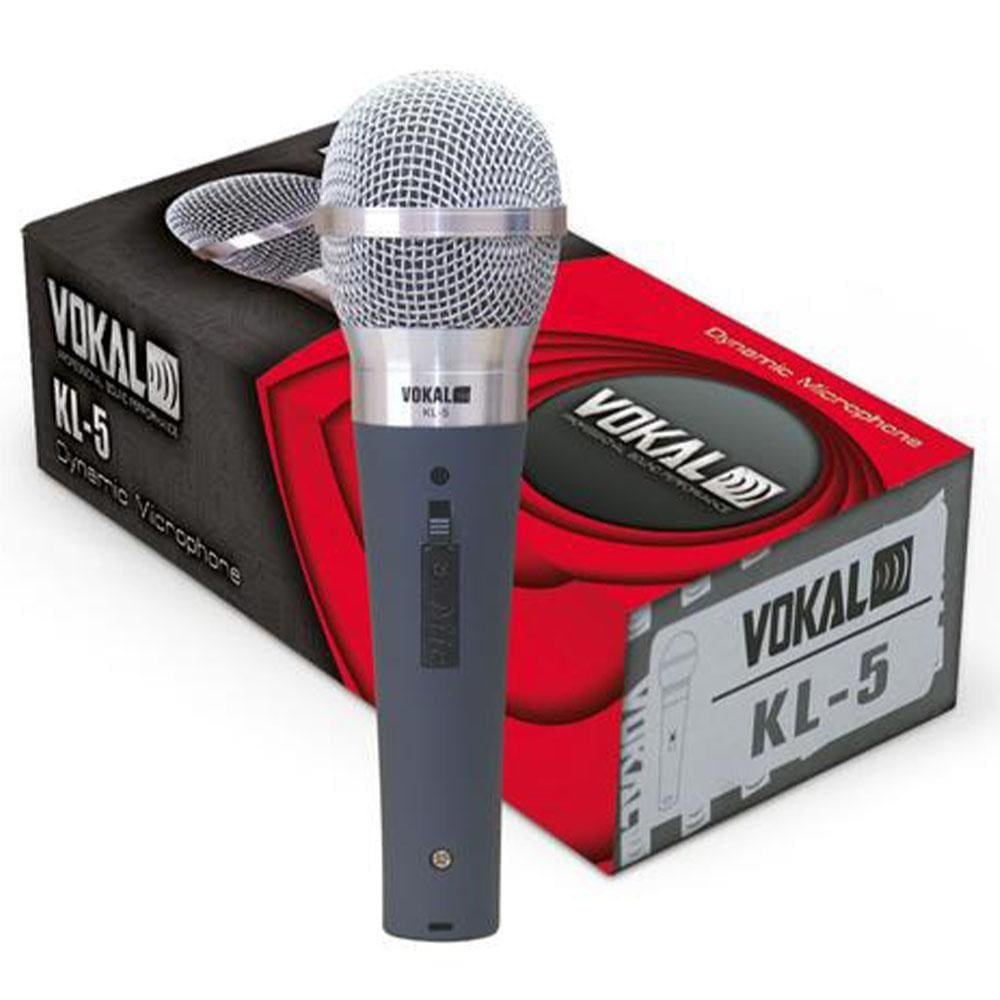 Microfone Vokal KL-5 - Com Cabo