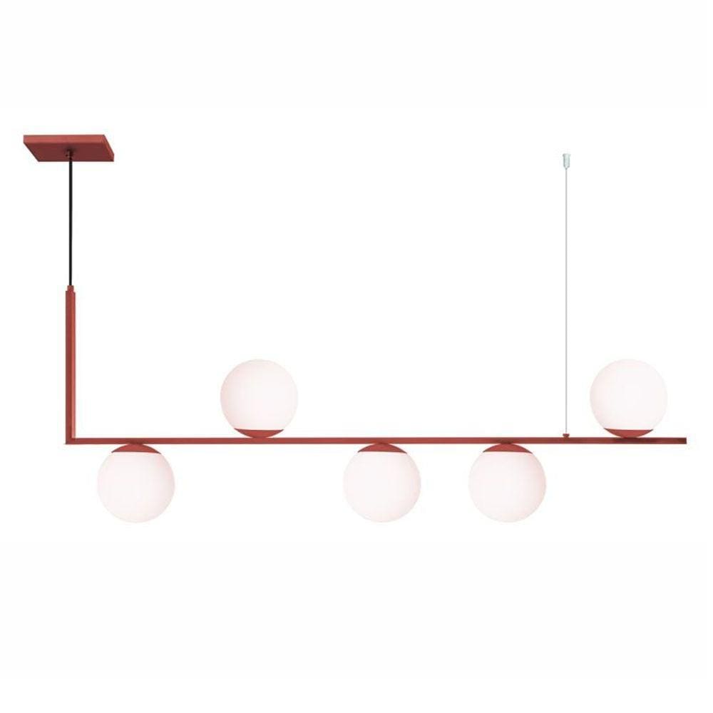 Lustre Pendente Startec Havana L5 E27 Bivolt Cobre