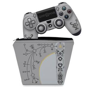 Skin PS5 Controle Playstation 5 Adesivo - God of War Ragnarok