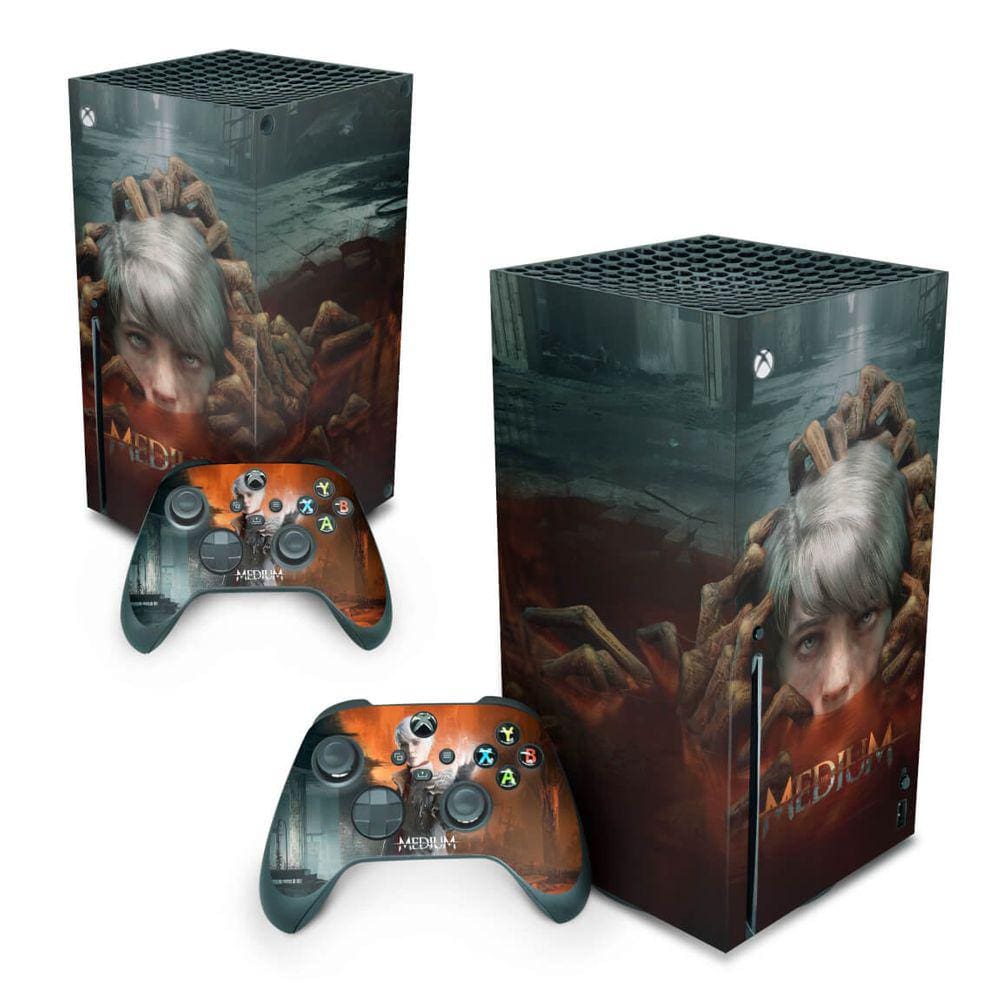 Capa Anti Poeira e Skin Xbox One Fat - Horizon Zero Dawn em