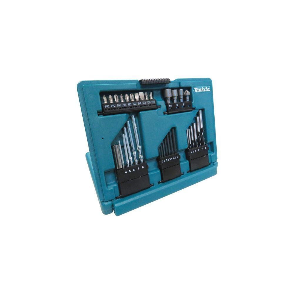 Kit 33 Peças Para Parafusadeira e Furadeira Makita B-49389