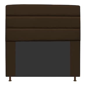 Cabeceira Turim 195 Cm King Size Suede Marrom