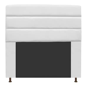 Cabeceira Turim 160 Cm Queen Size Suede Branco