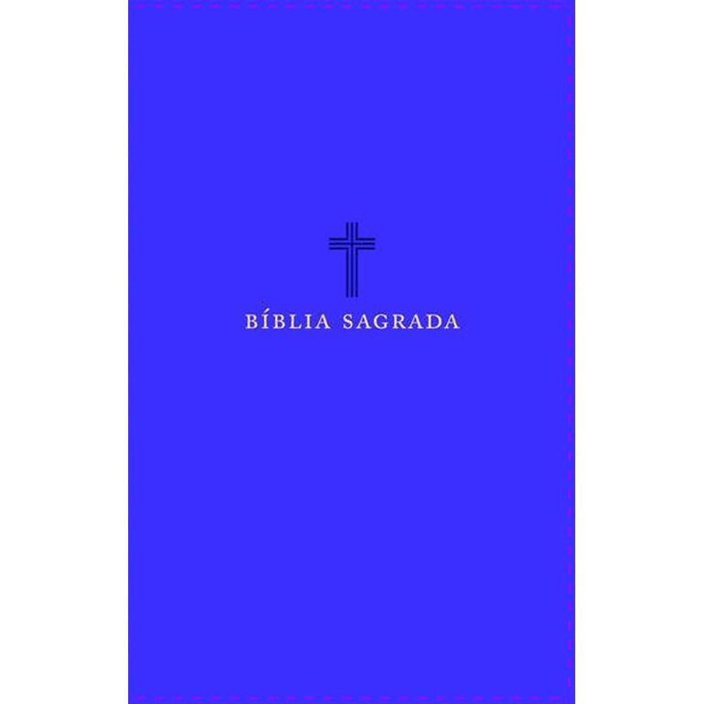 Bíblia Nvi, Couro Soft, Marrom, Letras De Jesus Em Vermelho