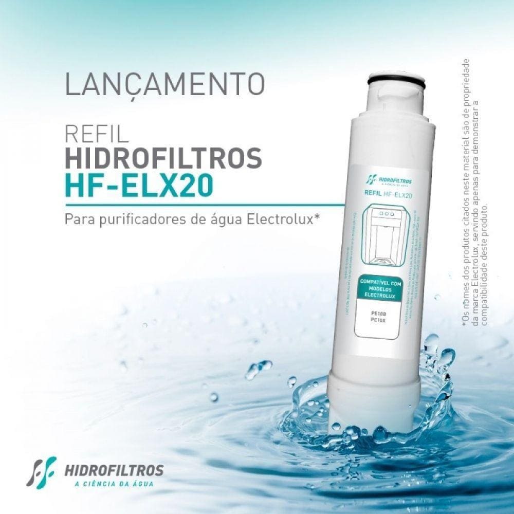 Refil Hf-elx20 Hidrofiltros - Compatível Electrolux Pappca20