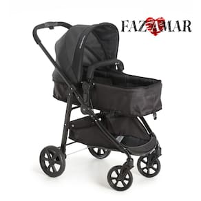 Carrinho Moisés Olympus New Black Galzerano NBL - MODELO 2022