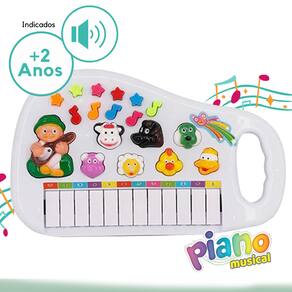 TECLADO / PIANO INFANTIL MEUS MELHORES AMIGOS - ZB428 - Top Brasil Presentes