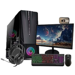 Pc Gamer Completo I5 3470 16Gb Gt 1030 Ssd 480Gb Monitor 19`