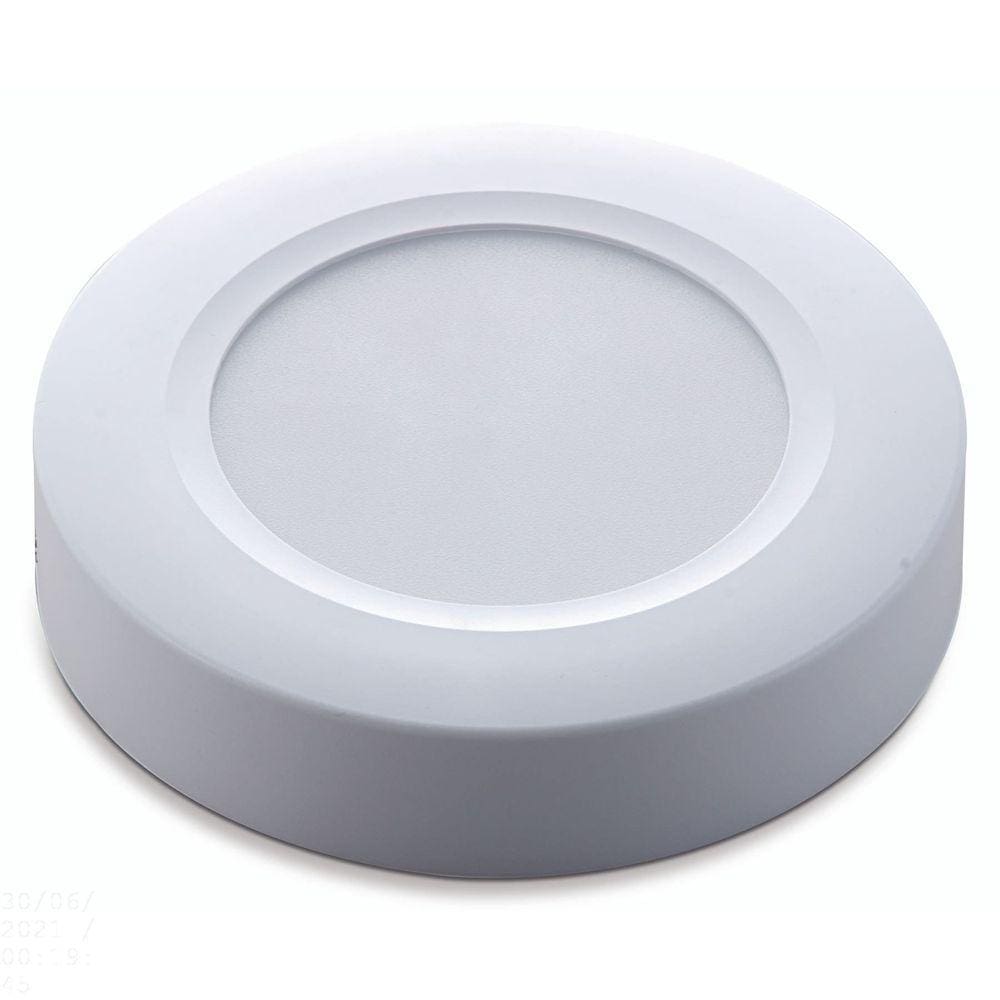 Plafon LED Tramontina Redondo de Sobrepor 1000 lm 12 W Bivolt 3000 K Luz Amarela Tramontina
