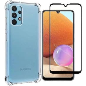 Capinha Capa Anti Impacto Galaxy A32 4G + Pelicula
