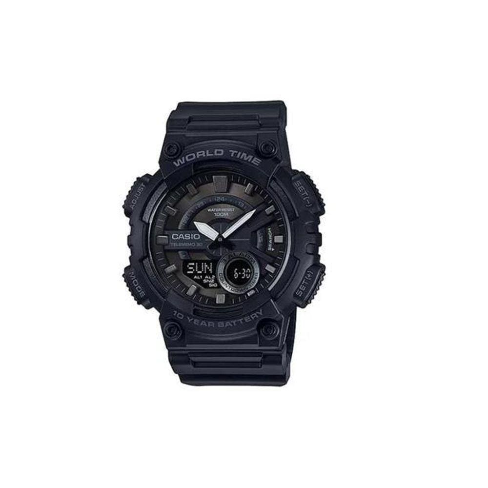 Relógio Masculino Casio G-Shock Aeq-110W-1Bvdf-Sc Preto