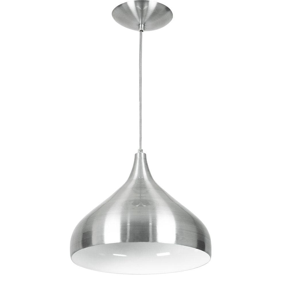 Lustre Pendente Aladim Escovado 24cm