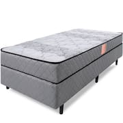 Cama Box Solteiro Ortopédico Espuma D33 Firme 88x188x51cm BF Colchões