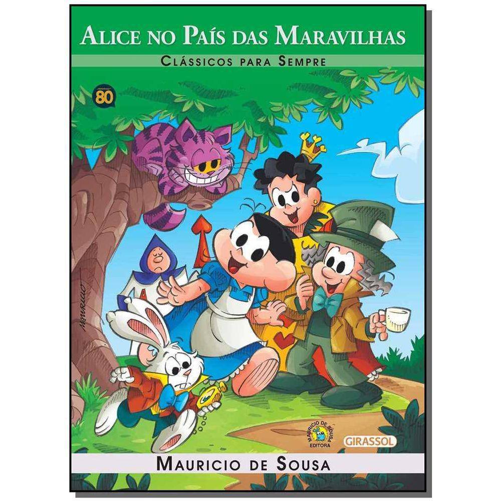 Turma da Mônica - Clássicos Ilustrados - Alice no País das 