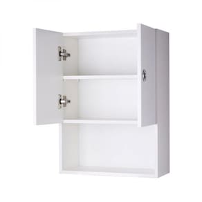 Armário Para Banheiro Miami 66 X 48cm Branco