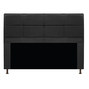 Cabeceira Munique 160 Cm Queen Size Corano Preto
