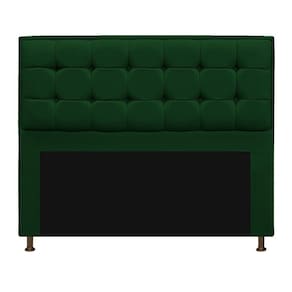 Cabeceira Copenhague 195 Cm King Size Suede Verde