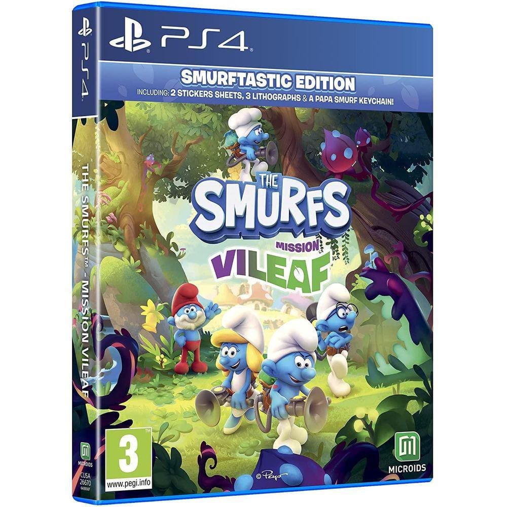 The Smurfs: Mission Vileaf Smurftastic Edition - Ps4
