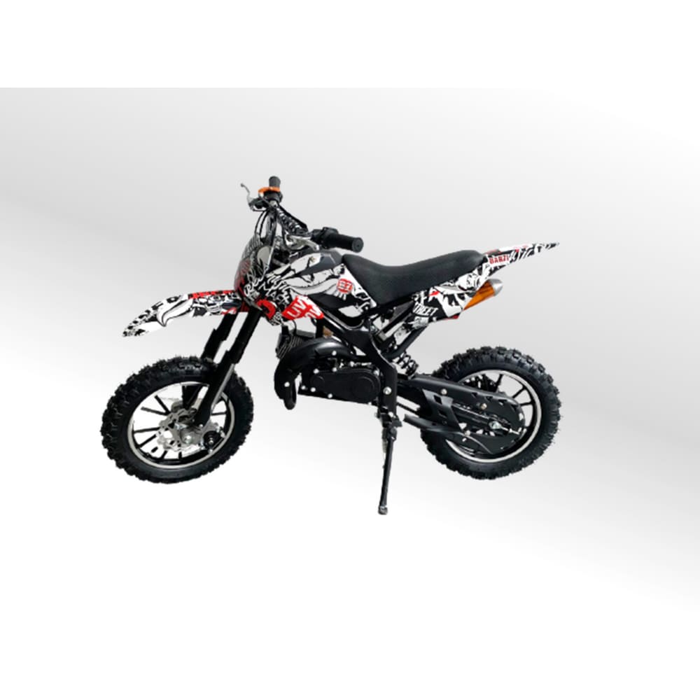 Mini Moto Cross Dirt 49cc Gasolina WVDB006P - Preta