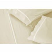 Lençol Queen 4 Peças 400 Fios Toque Macio Ponto Palito Casa Dona