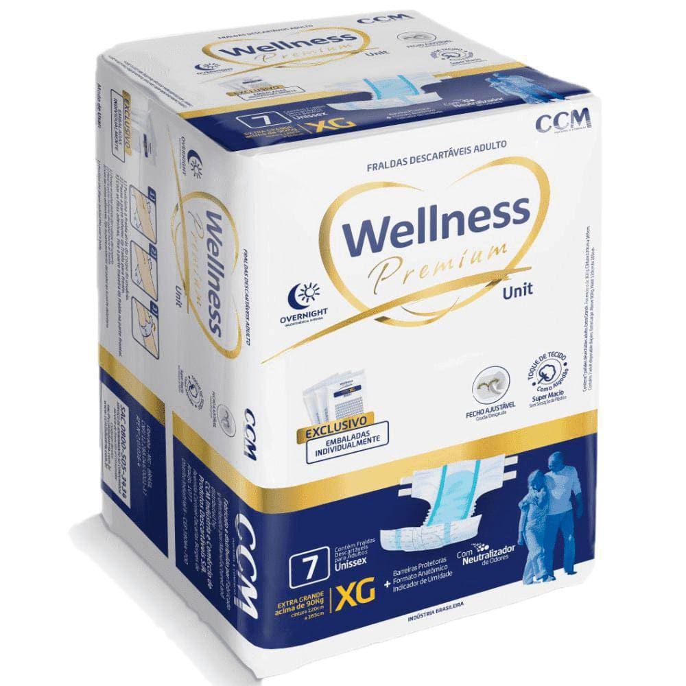 Fralda Geria Wellness Xg C/7