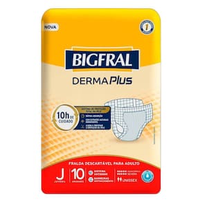 Fralda Geria Bigfral Dermaplus Juvenil C/10