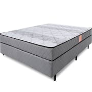 Cama Box Casal Ortopédico Espuma D33 Firme 138x188x51cm BF Colchões