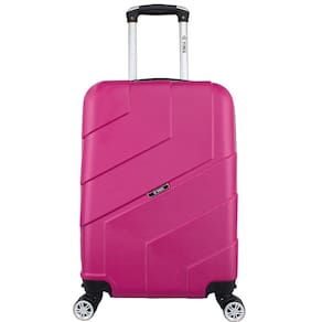 Mala de Bordo Pequena para Viagem em Abs Yins Ys21157 Cadeado Integrado Rodas Duplas Giro 360º Rosa