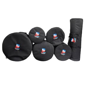 Kit de Capas para Bateria 8, 10, 12, 14, 14, 16, 22 + Ferragem Bordado Audiodriver