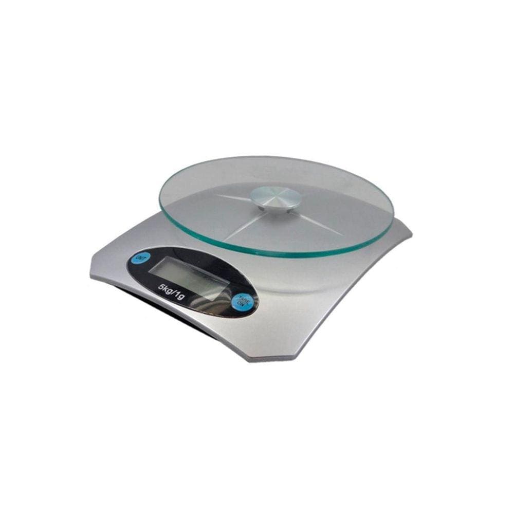 Balança Digital Cozinha 5Kg Bandeja Vidro Temperado Sf-410