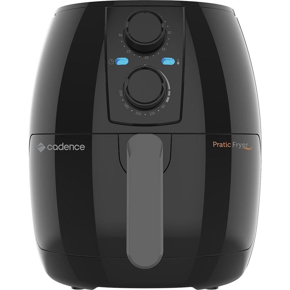 Fritadeira Elétrica Cadence Sem Óleo Pratic Fryer 3L Preto 127V FRT515-127