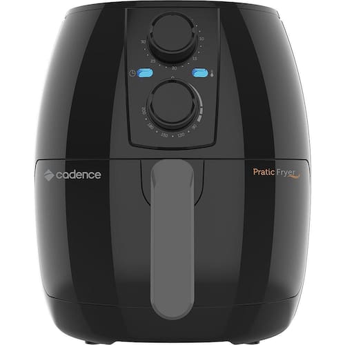 imagem-Fritadeira Elétrica Cadence Sem Óleo Pratic Fryer 3L Preto 127V FRT515-127 - 110V