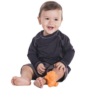 Camiseta Infantil Manga Longa com Proteção UV 50+