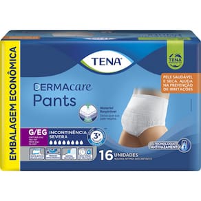 Fralda Geriatrica Tena Dermacare Pants G/Eg C/16