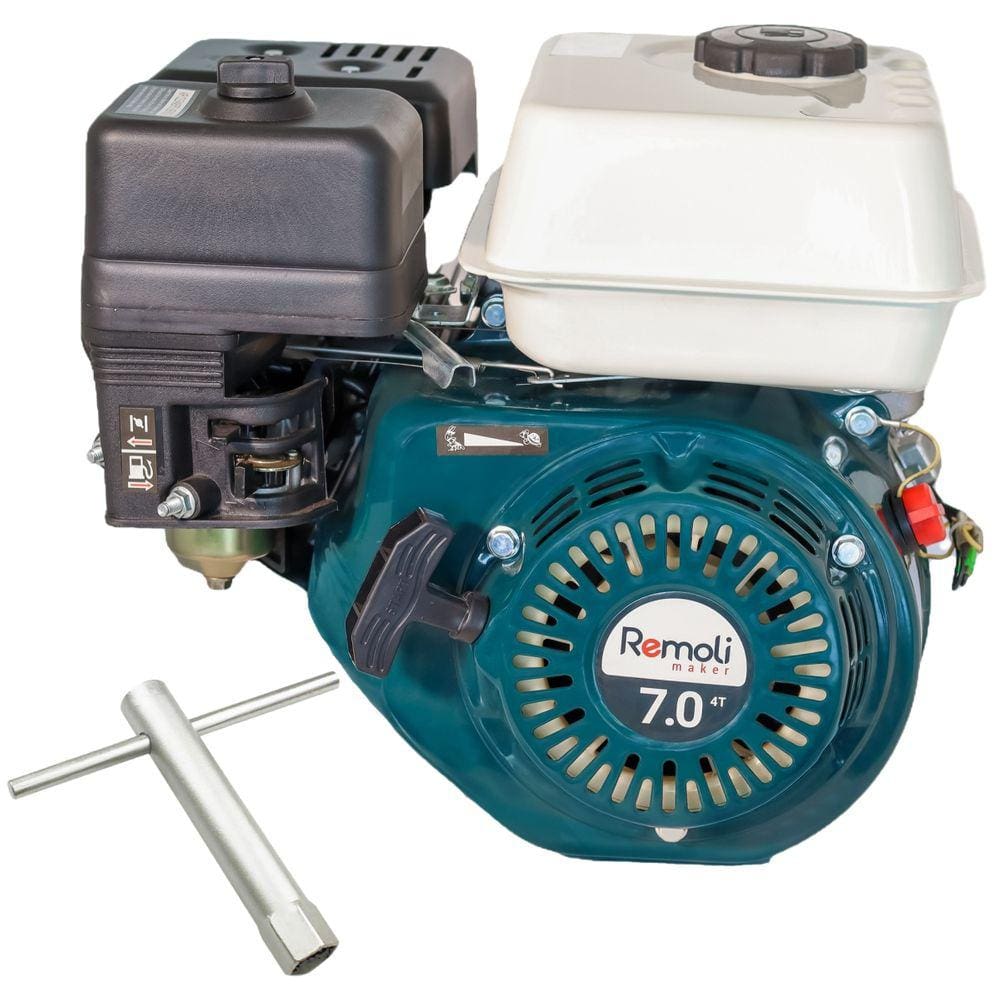 Motor a Gasolina Estacionário 7HP 4 Tempos RE700GS Remoli