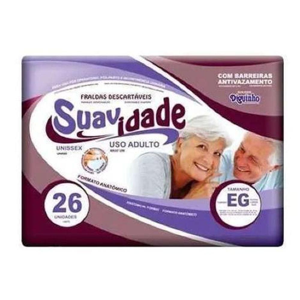 Fralda Geria Suavidade Eg C/26