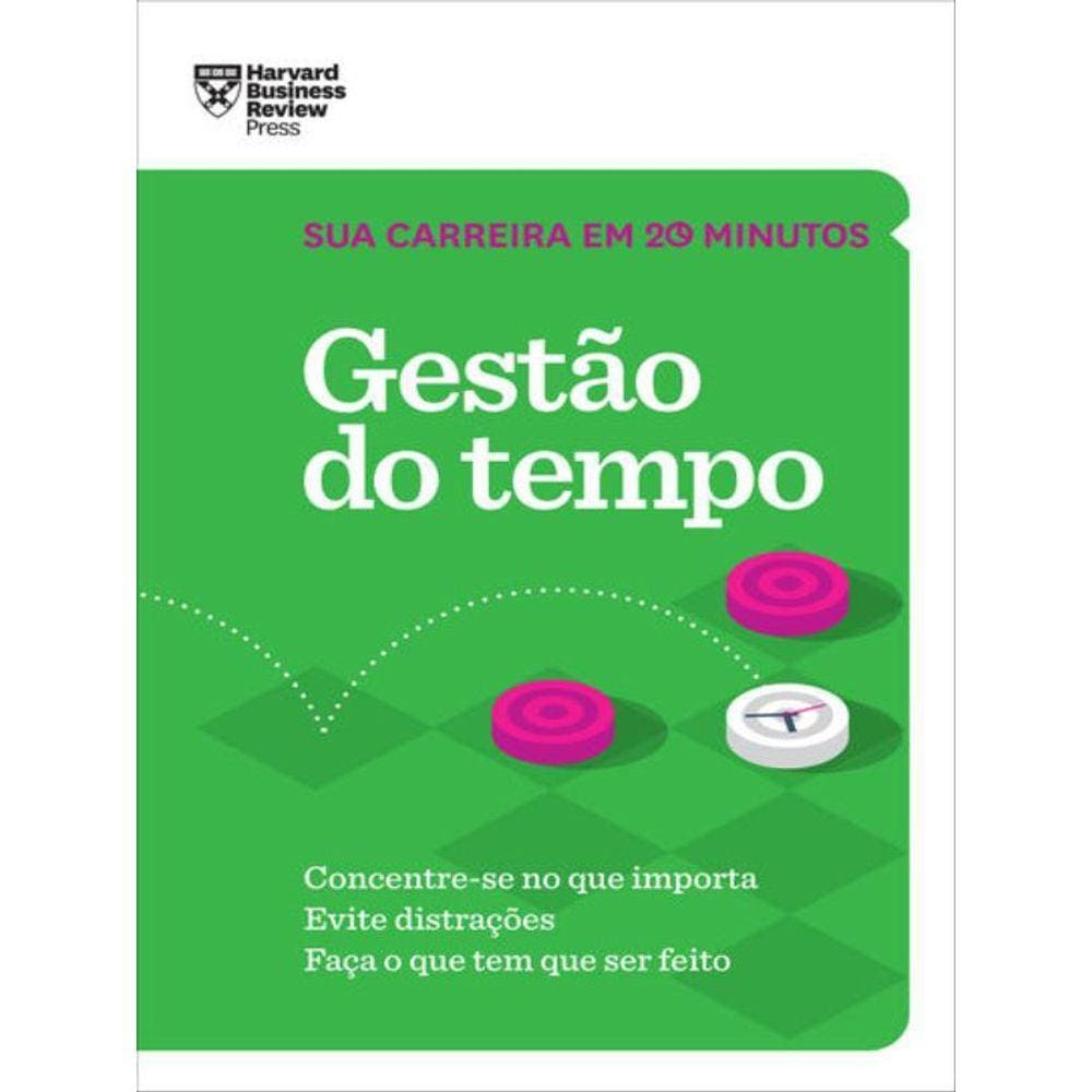 Gestão Do Tempo (Sua Carreira Em 20 Minutos – Hbr)