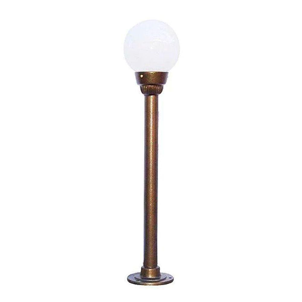 Poste Colonial Espanhol Pequeno Para Jardim De Alumínio 90Cm