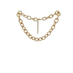 Choker Corrente Dourada
