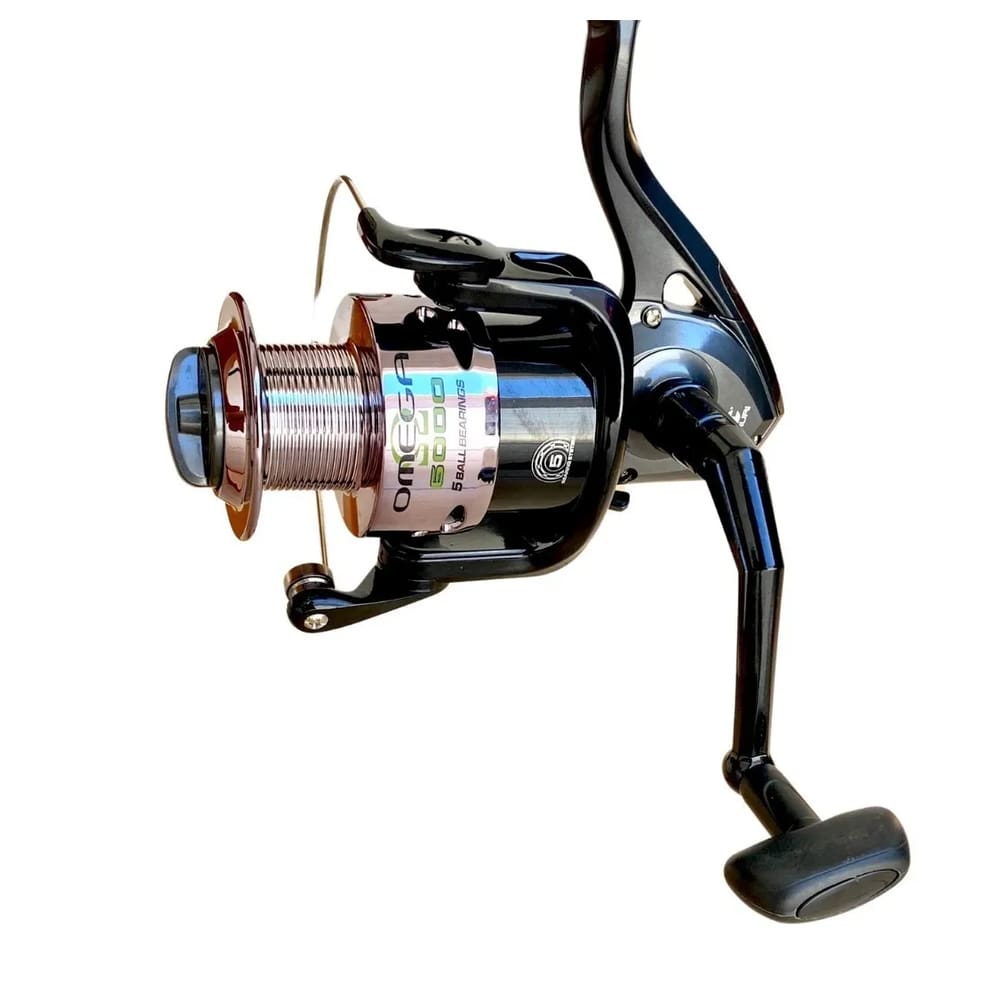 Molinete De Pesca Maruri Omega 6000  - 5 Rolamentos - 5.1:1 - Drag: 6Kg - Pesca Grande Porte