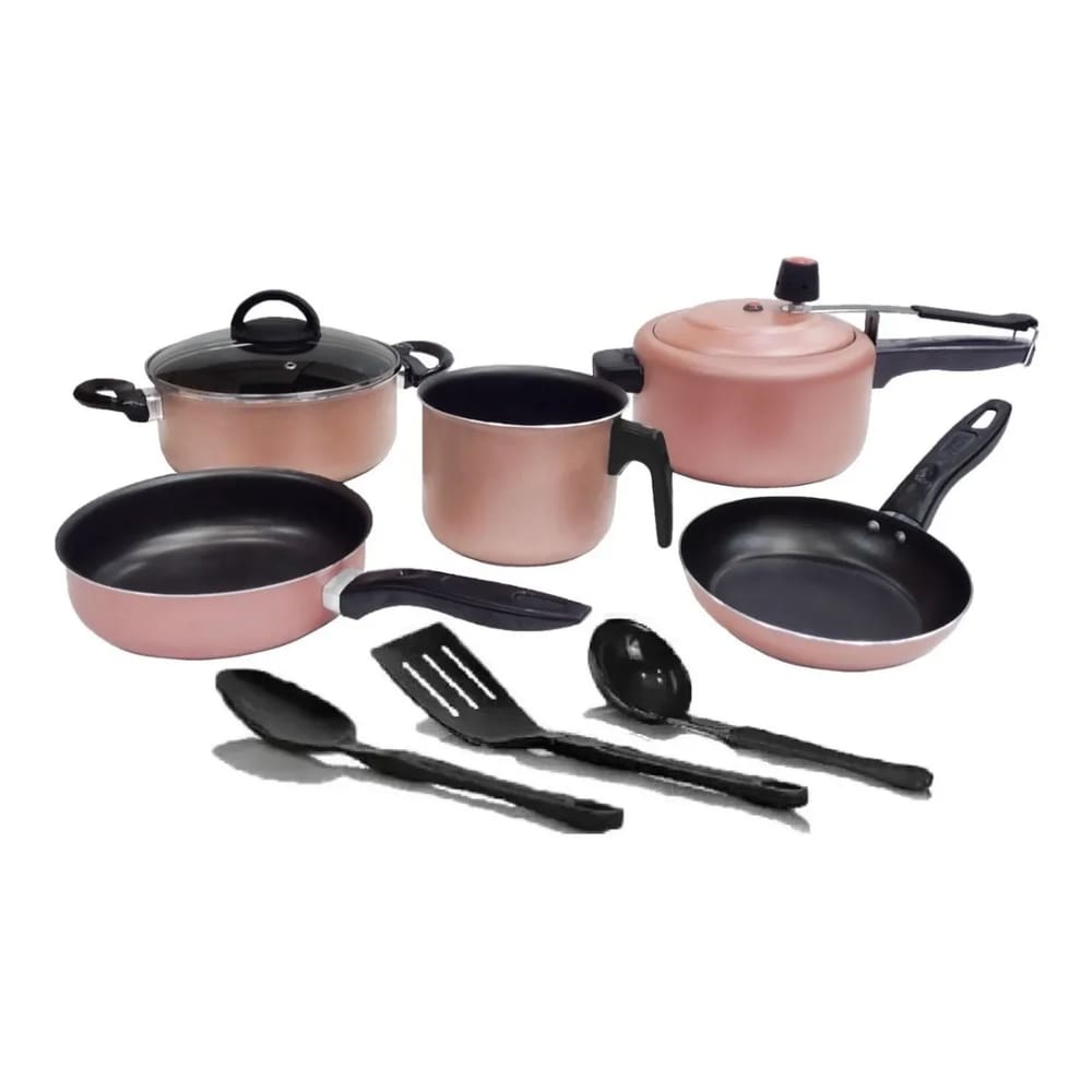 Conjunto De Panelas Antiaderente Elegan Com Pp 3 Litros