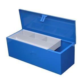 Caixa Ferramenta Baú Com Alça E Suporte Pra Parafusos 50Cm