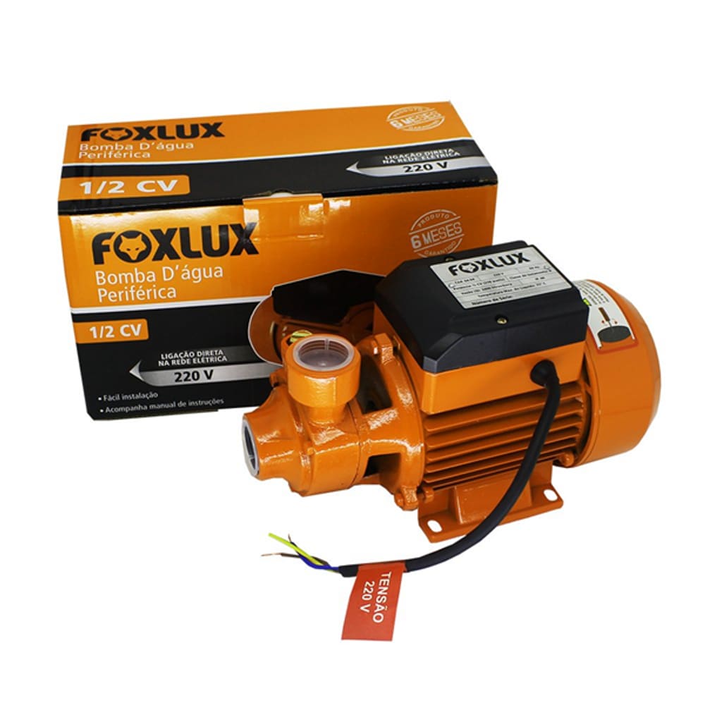 Bomba Periferica 1/2Cv 370W 220V Profissional