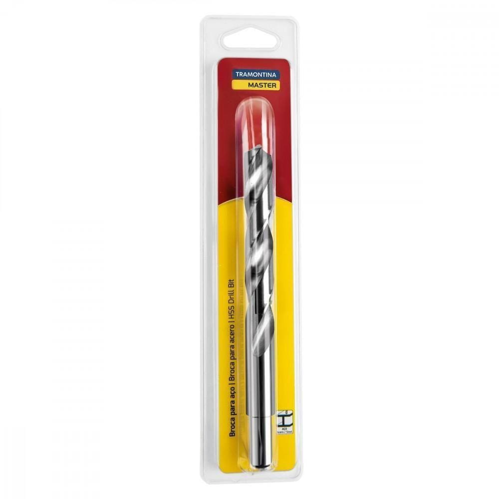 Broca para Aço 17x184 Mm Tramontina em Aço Rápido Hss Din
