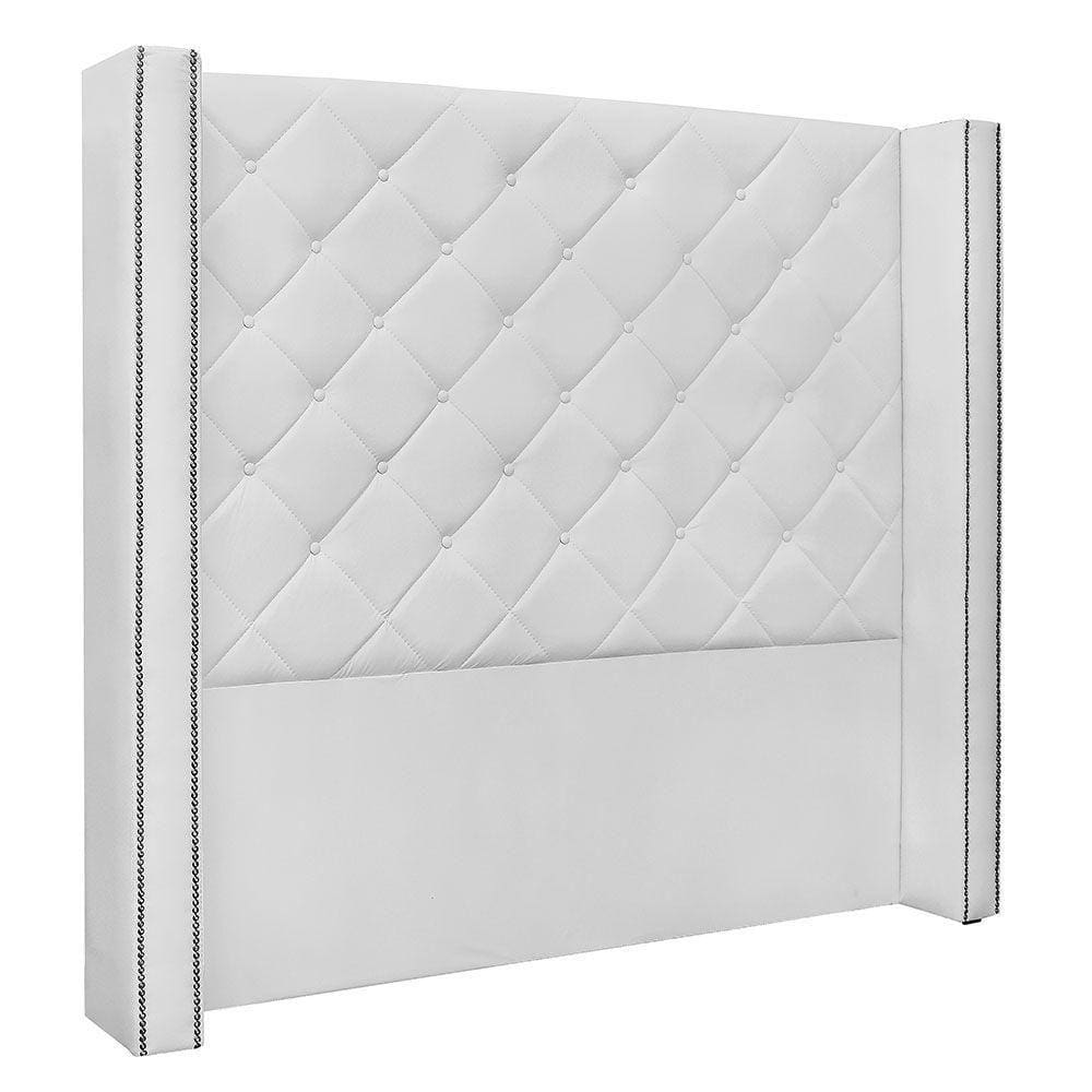 Cabeceira King 1,95m Vicenza Corano Branco