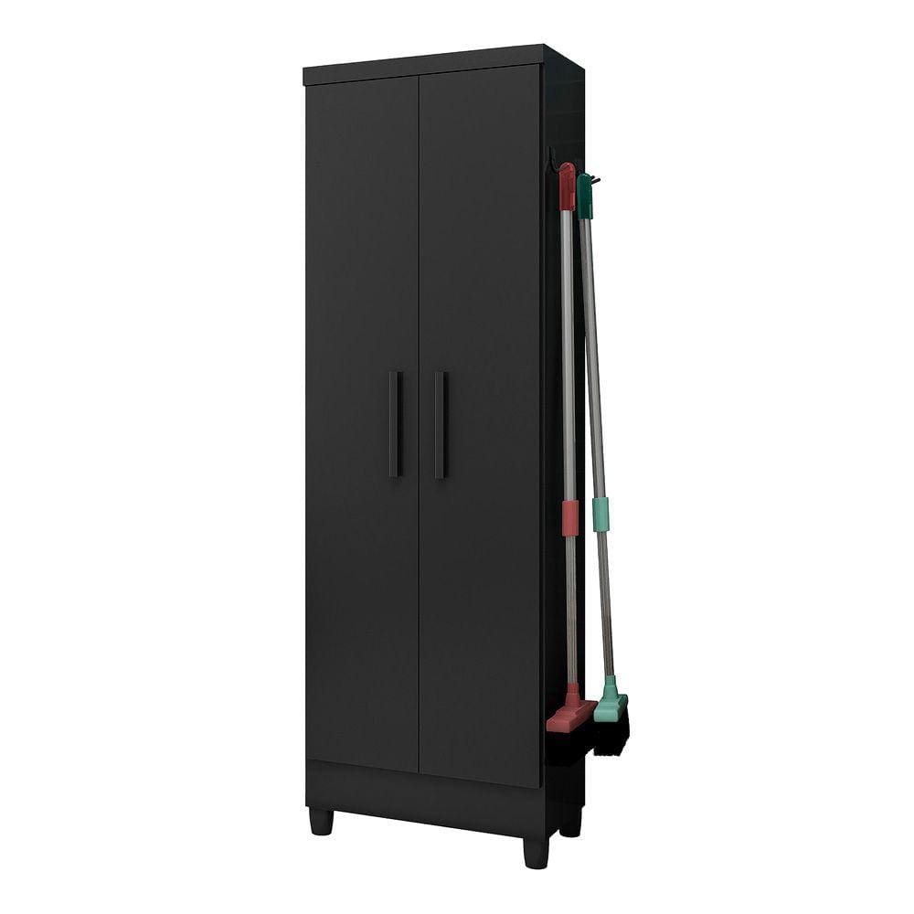 Armário Multiuso 879 Preto Qmovi