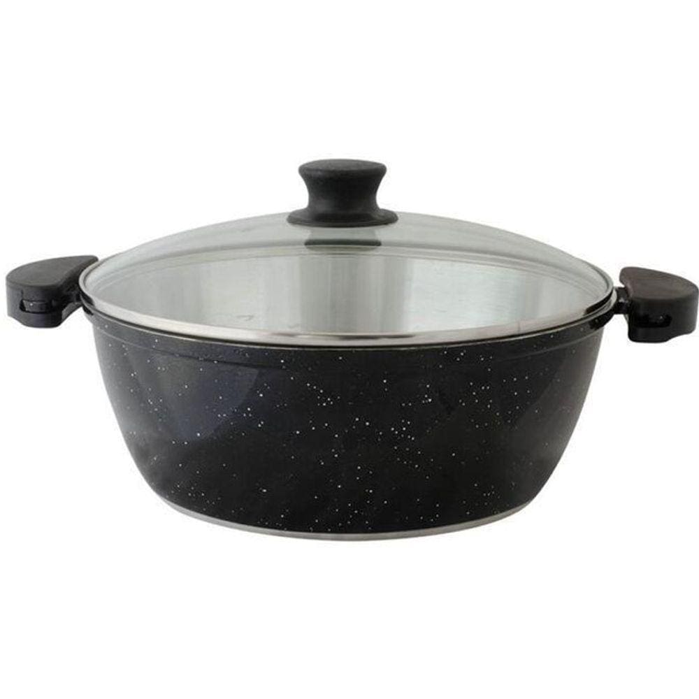 Panelão Alumínio Fundido Gulê Preto Pigmantado 28Cm 5,5 Litros