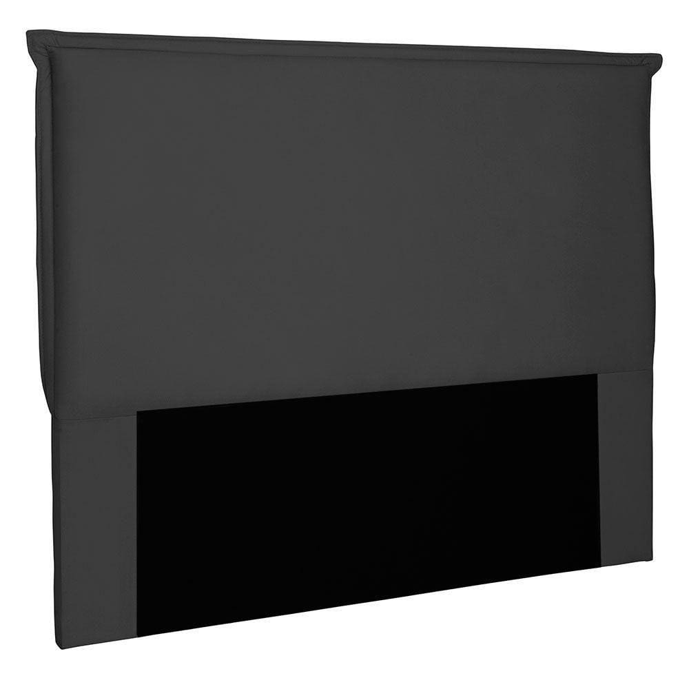 Cabeceira Queen 1,60m Veneza Suede Preto